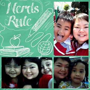 This is my life now.. I'm a principal and teacher of Kindergarten School in Surabaya. This is my adorable students!